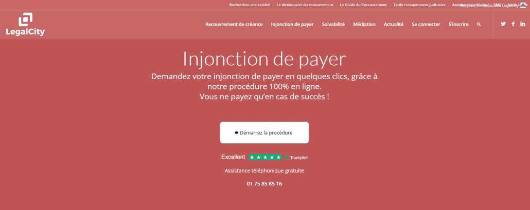 injonction de payer